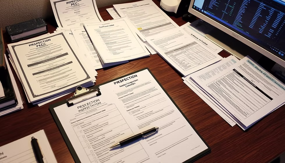 PSC application documents checklist