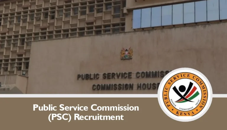 PSC county jobs